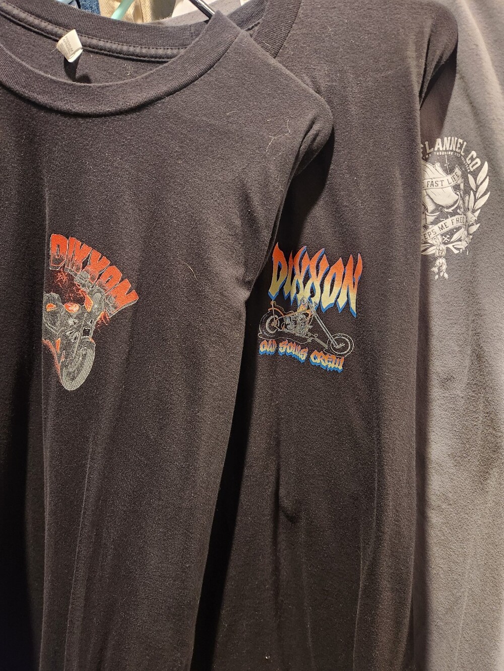 Black Dixxon Graphic Short Sleeve Men's Shirts